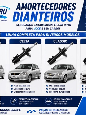 Amortecedores dianteiros